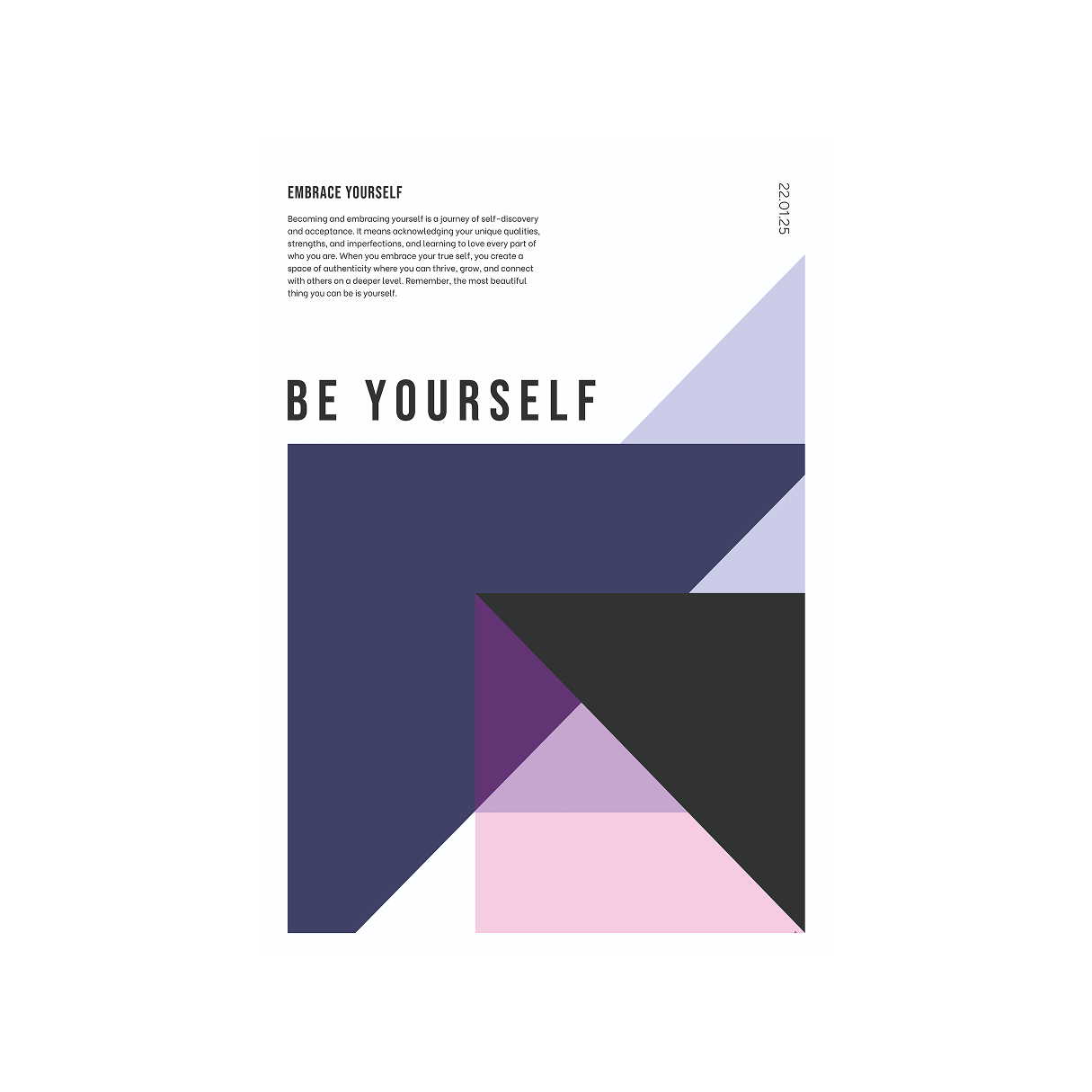 Be yourself