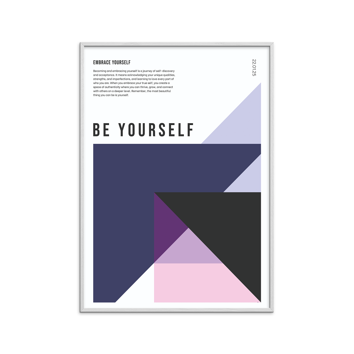 Be yourself