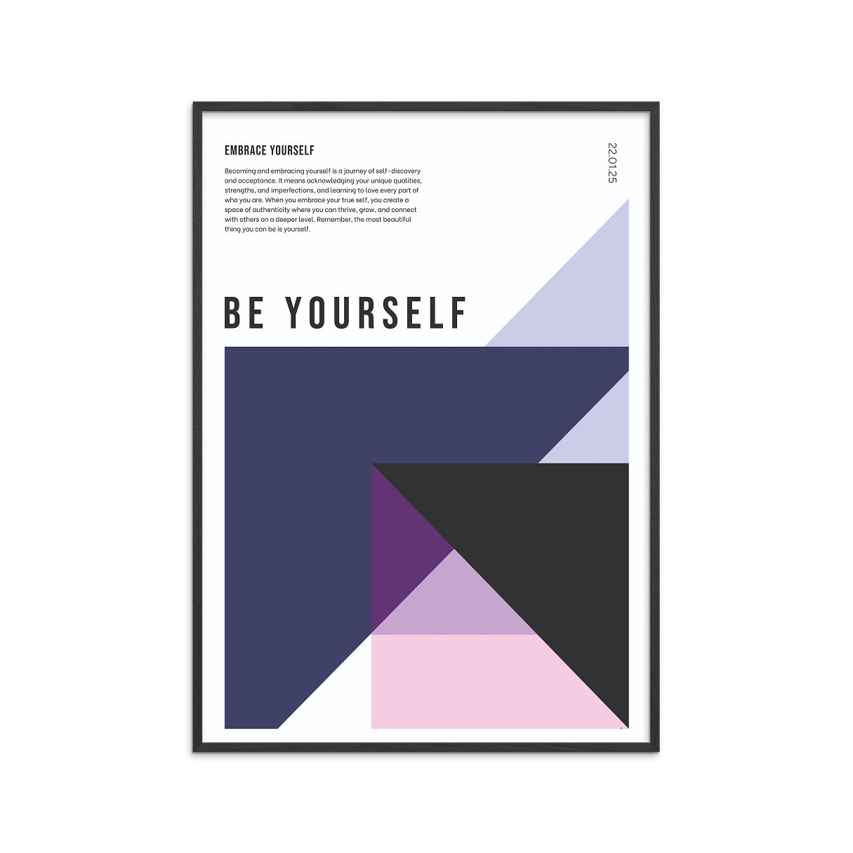 Be yourself